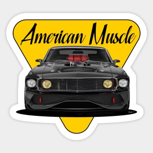 American Muscle Sticker